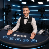 i24Slots - Blackjack en Direct - Evolution Gaming