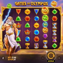 i24Slots - Gates of Olympus Slot Game - Online Casino