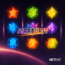 i24Slots - Machine à Sous Starburst - NetEnt