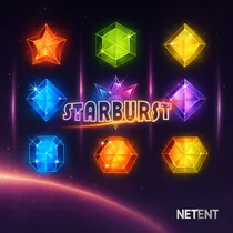 i24Slots - Starburst Slot Game - NetEnt